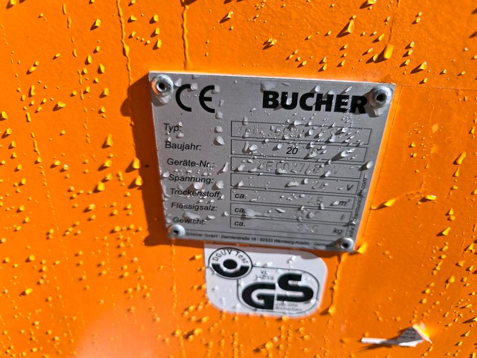 Sand/ Salt spreader Bucher Yeti 2500W FS Gmeiner Salzstreuer Streuautomat Streusilo für Unimog UGN UGE 405 423 427 530 430 429: picture 8 Sand/ Salt spreader Bucher Yeti 2500W FS Gmeiner Salzstreuer Streuautomat Streusilo für Unimog UGN UGE 405 423 427 530 430 429: picture 8