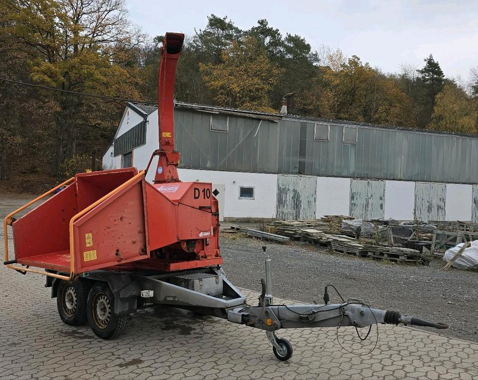 Dücker HM 250 Holzhacker Holzhäcksler Holzhackschnitzler Hacker Häcksler Hatz Diesel 4L40C - Wood chipper: picture 3 Dücker HM 250 Holzhacker Holzhäcksler Holzhackschnitzler Hacker Häcksler Hatz Diesel 4L40C - Wood chipper: picture 3