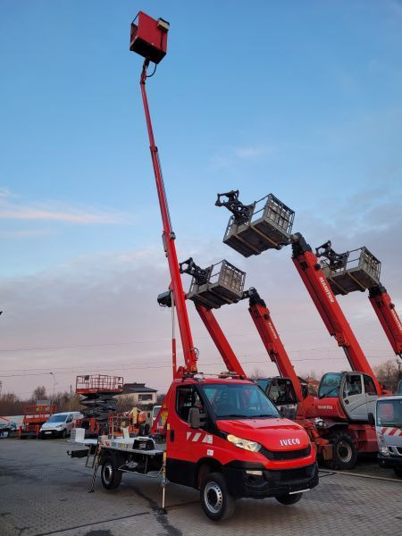 Truck mounted aerial platform Iveco Daily 35S12 podnośnik koszowy 16 m GSR E169TR: picture 11
