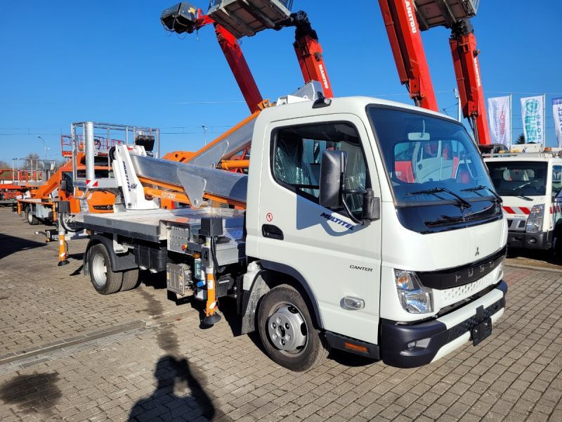 Mitsubishi Canter Fuso 3C13 podnośnik koszowy 20 m Multitel MXE200 bucket truck boom lift - Truck mounted aerial platform: picture 3 Mitsubishi Canter Fuso 3C13 podnośnik koszowy 20 m Multitel MXE200 bucket truck boom lift - Truck mounted aerial platform: picture 3