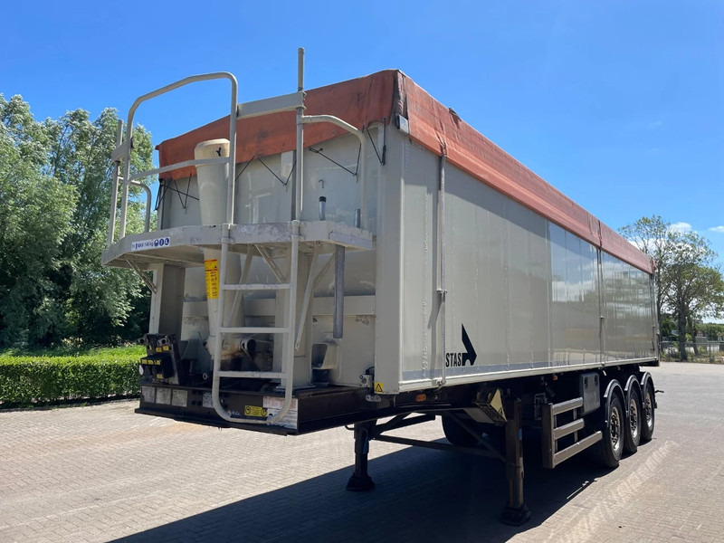 Stas S300CX / ALU KIPPER / RVS FLOOR / 48M3 / APK - TUV oktober 2024 / SAF AXLES / DISC BRAKES / - Tipper semi-trailer: picture 2 Stas S300CX / ALU KIPPER / RVS FLOOR / 48M3 / APK - TUV oktober 2024 / SAF AXLES / DISC BRAKES / - Tipper semi-trailer: picture 2