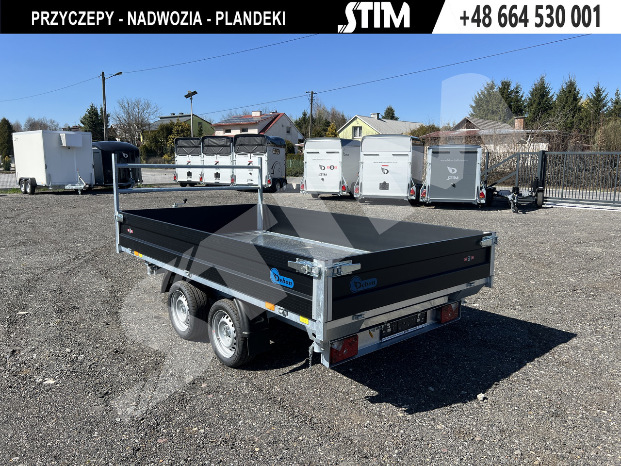 CHEVAL LIBERTÉ PW 3.3E - Tipper trailer: picture 1 CHEVAL LIBERTÉ PW 3.3E - Tipper trailer: picture 1