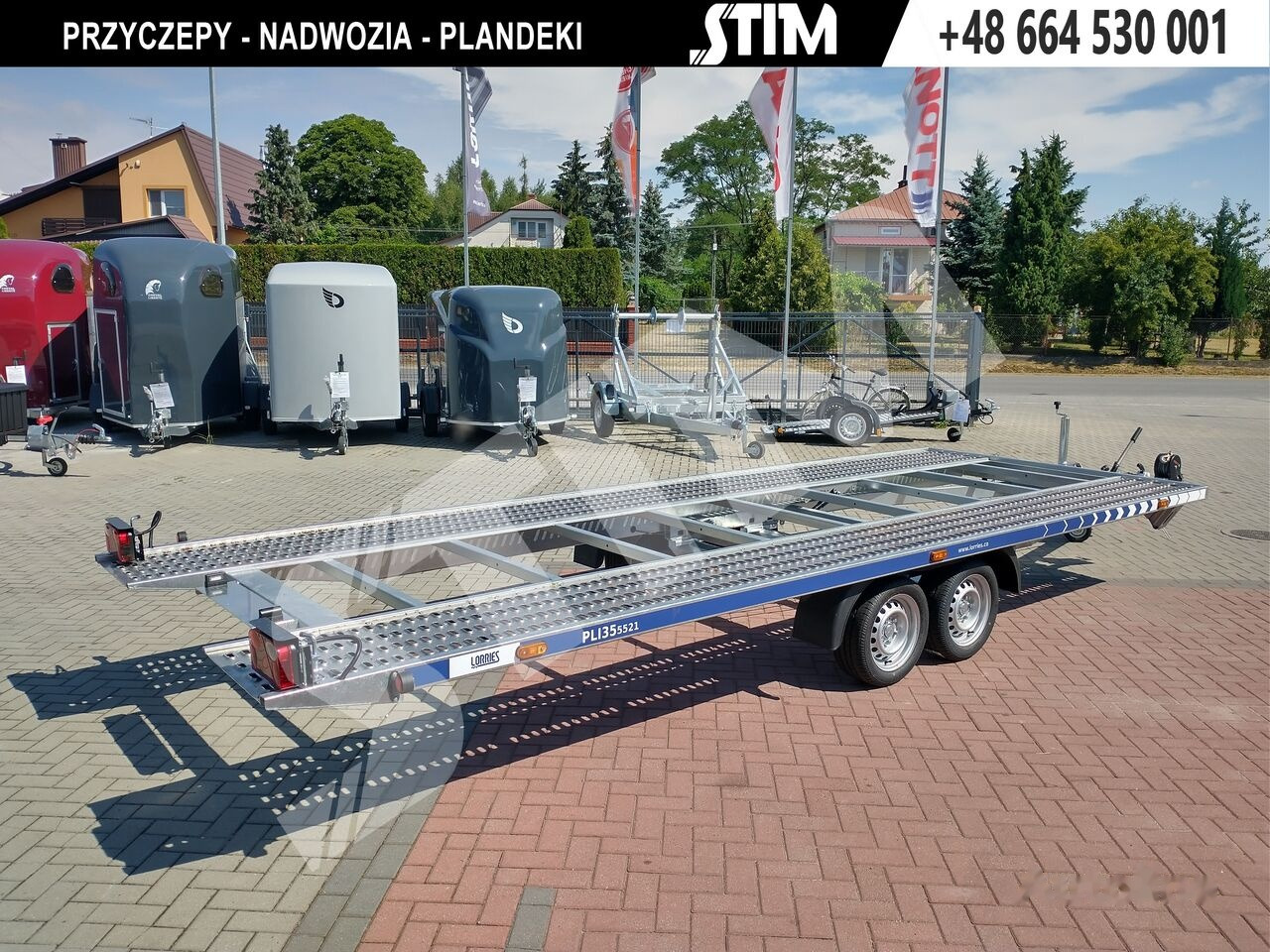 Lorries PLI35-5521 - Autotransporter trailer: picture 5 Lorries PLI35-5521 - Autotransporter trailer: picture 5