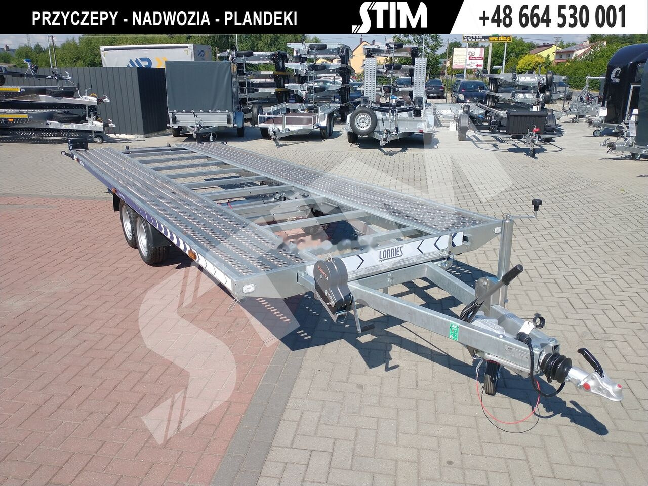 Lorries PLI35-5521 - Autotransporter trailer: picture 1 Lorries PLI35-5521 - Autotransporter trailer: picture 1