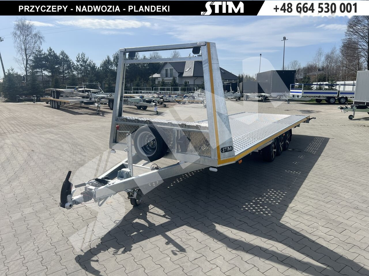 Stim L-23 - Autotransporter trailer: picture 2 Stim L-23 - Autotransporter trailer: picture 2