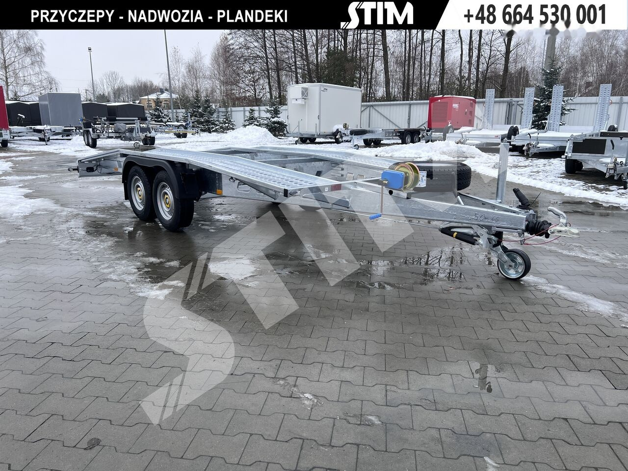 Stim L22/PS-TS/47-30SK - Autotransporter trailer: picture 1 Stim L22/PS-TS/47-30SK - Autotransporter trailer: picture 1