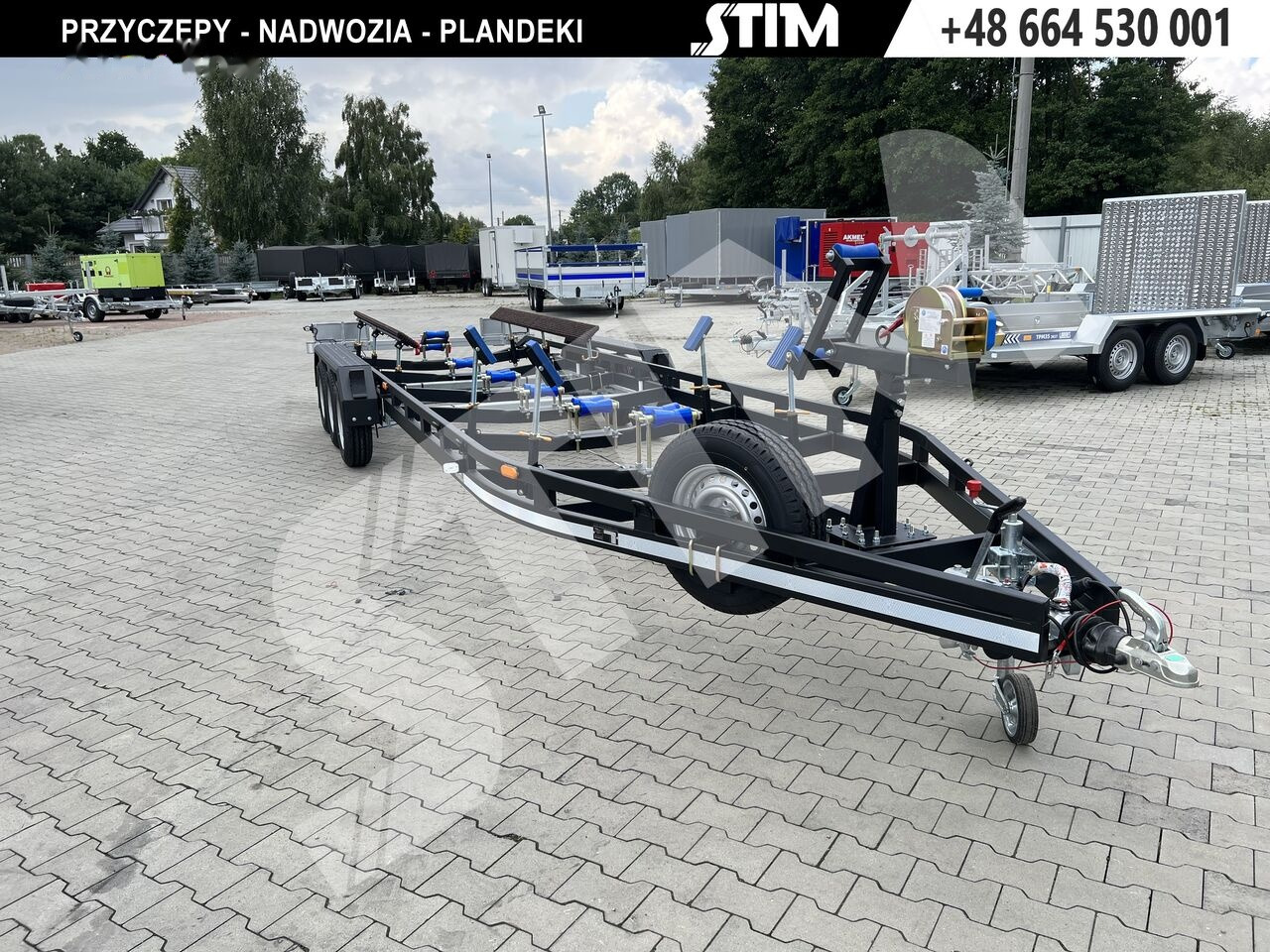 Stim L23/PŁ-ST/88-35 SCARAB - Boat trailer: picture 5 Stim L23/PŁ-ST/88-35 SCARAB - Boat trailer: picture 5