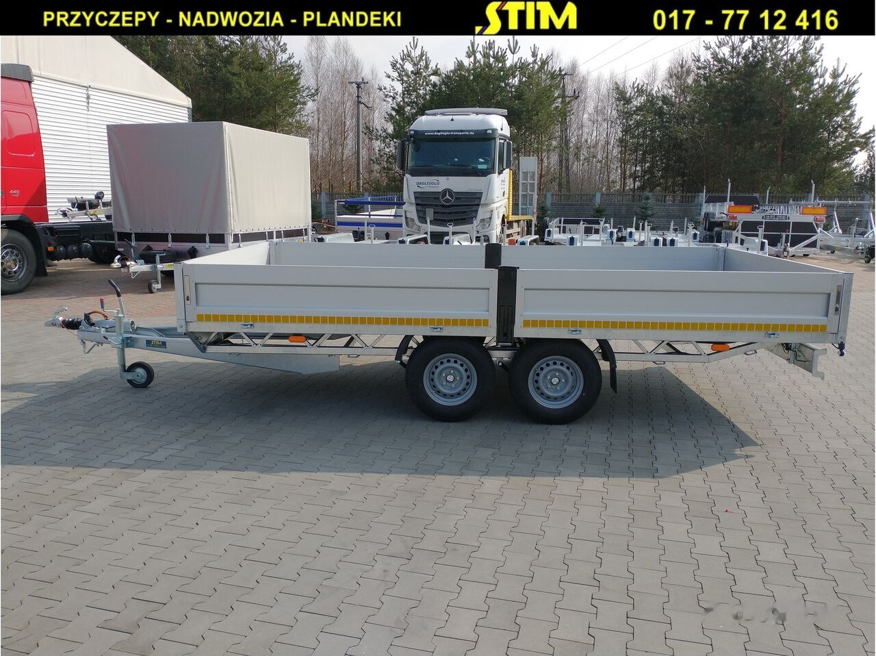Stim S22 - Dropside/ Flatbed trailer: picture 5 Stim S22 - Dropside/ Flatbed trailer: picture 5