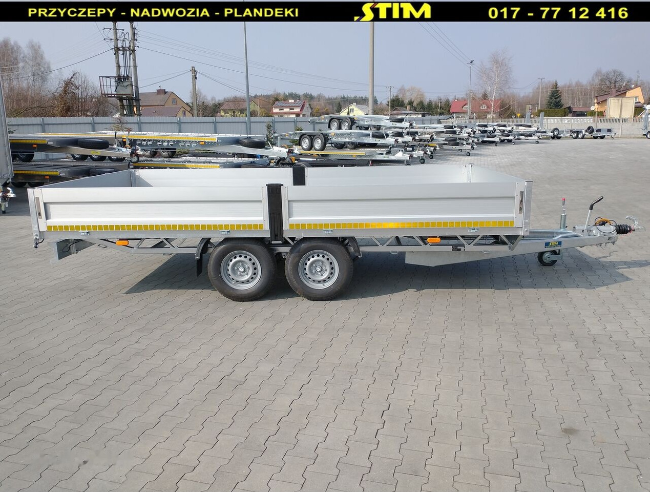 Stim S22 - Dropside/ Flatbed trailer: picture 3 Stim S22 - Dropside/ Flatbed trailer: picture 3