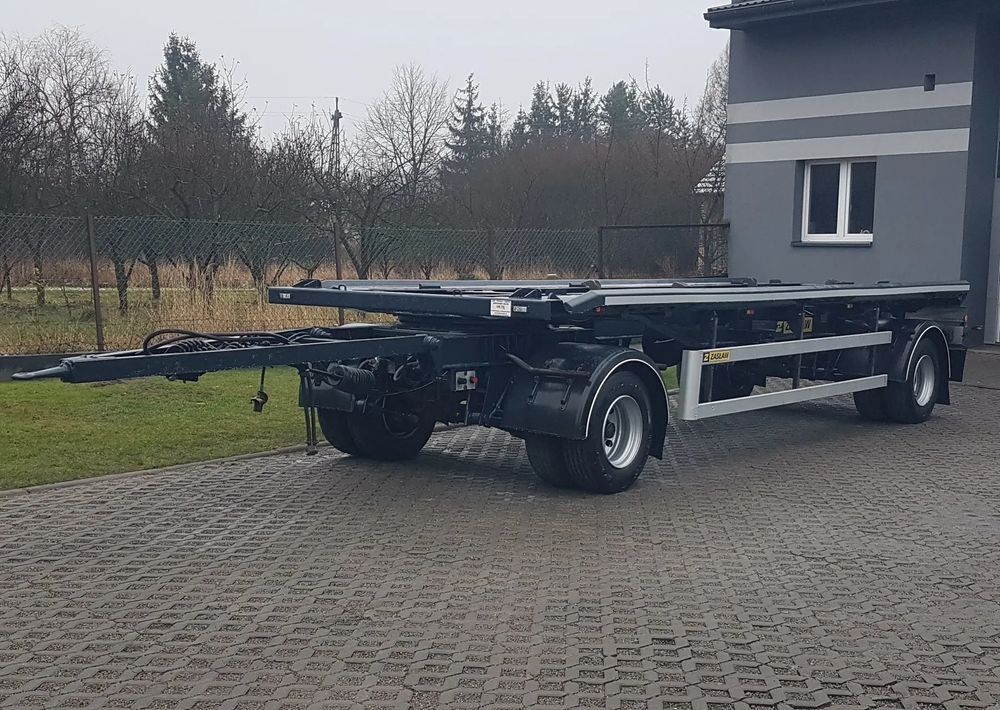 Zaslaw D-659 DO KONTENERÓW HAKOWCA POD KONTENERY 2 OSIE BLIŹNIAKI HUFFERMANN MEILLER WIELTON SKIBICKI - Roll-off/ Skip trailer: picture 2 Zaslaw D-659 DO KONTENERÓW HAKOWCA POD KONTENERY 2 OSIE BLIŹNIAKI HUFFERMANN MEILLER WIELTON SKIBICKI - Roll-off/ Skip trailer: picture 2