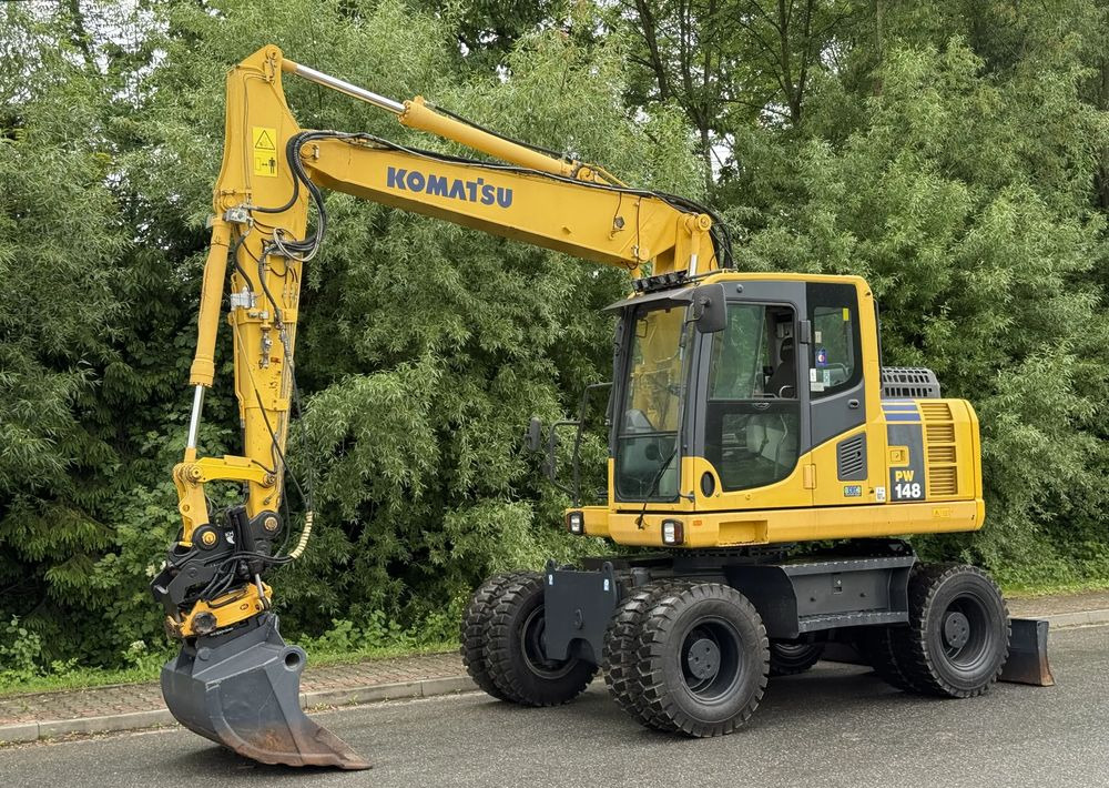 Komatsu * Komatsu PW 148  *ROTOTILT * Sprowadzona * Stan Perfekcyjny * Koparka Kołowa * - Wheel excavator: picture 1 Komatsu * Komatsu PW 148  *ROTOTILT * Sprowadzona * Stan Perfekcyjny * Koparka Kołowa * - Wheel excavator: picture 1