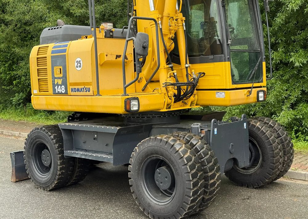 Komatsu * Komatsu PW 148  *ROTOTILT * Sprowadzona * Stan Perfekcyjny * Koparka Kołowa * - Wheel excavator: picture 5 Komatsu * Komatsu PW 148  *ROTOTILT * Sprowadzona * Stan Perfekcyjny * Koparka Kołowa * - Wheel excavator: picture 5