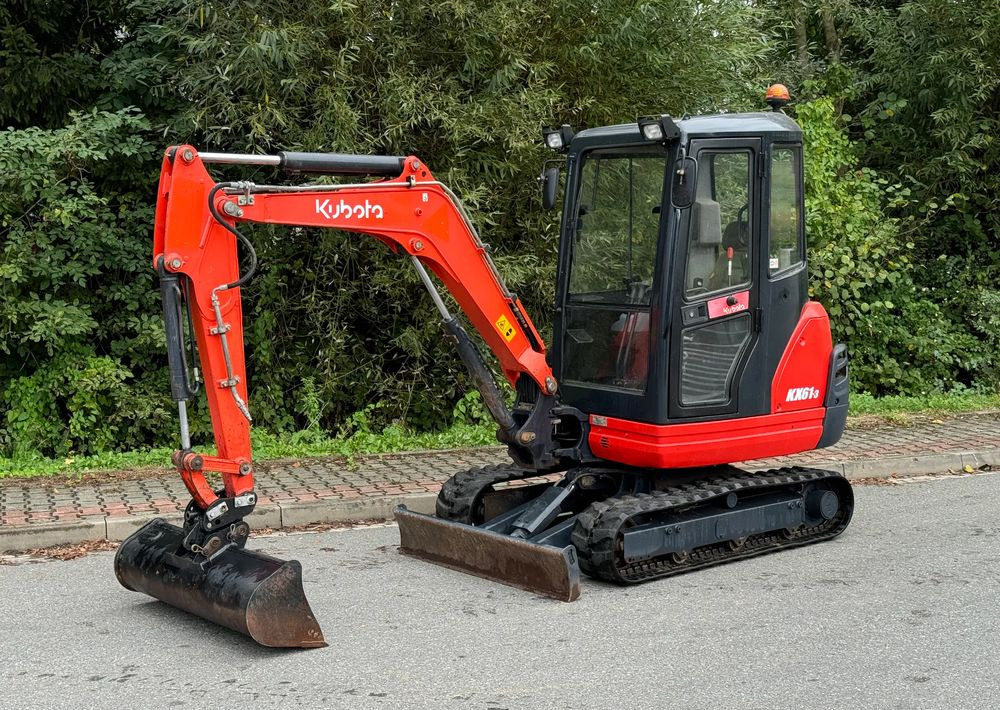 Kubota * Sprowadzona * Minikoparka * Kubota KX61-3 * 2.6 Ton * - Mini excavator: picture 1 Kubota * Sprowadzona * Minikoparka * Kubota KX61-3 * 2.6 Ton * - Mini excavator: picture 1