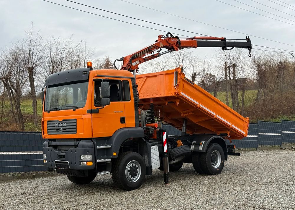 MAN * MAN 18 480 * KIPER WYWROTKA * 4x4 * HDS ATLAS 85* STAN BARDZO DOBRY * Sprowadzony - Tipper: picture 1 MAN * MAN 18 480 * KIPER WYWROTKA * 4x4 * HDS ATLAS 85* STAN BARDZO DOBRY * Sprowadzony - Tipper: picture 1