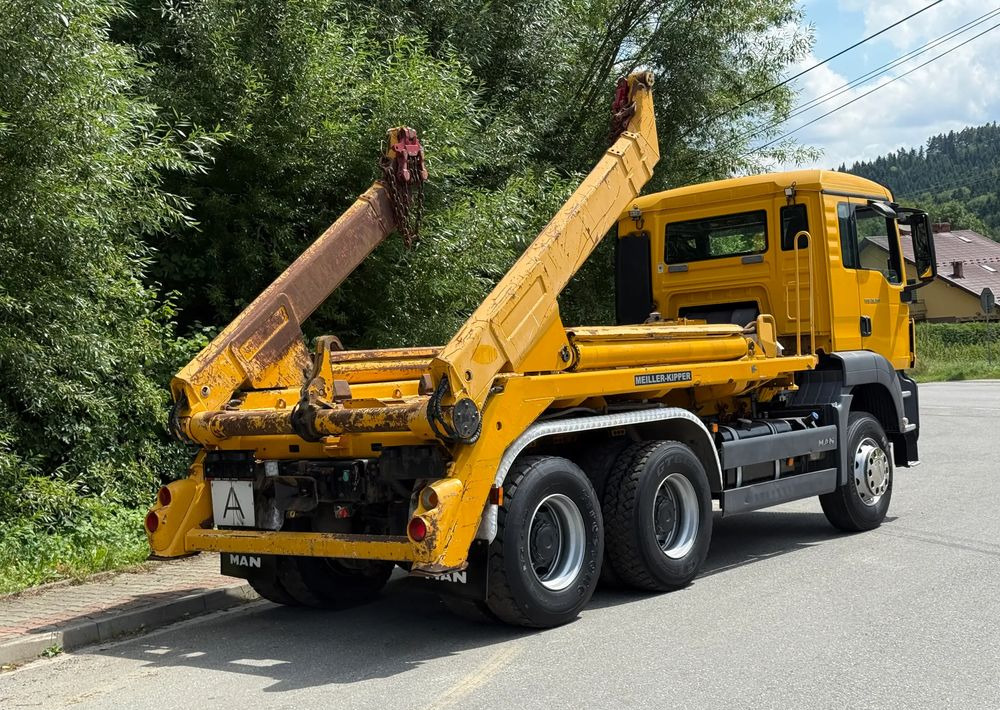 Skip loader truck MAN * Sprowadzony * MAN TGS * 6x4 * Bramowiec * Bardzo Dobry Stan * Meiller Kiper *: picture 12