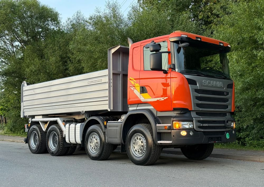 Scania * Kiper * Wywrotka * Scania R490 * 8X4 * Bordmatic * Jak Nowy * Stan Perfekcyjny * Sprowadzony - Tipper: picture 2 Scania * Kiper * Wywrotka * Scania R490 * 8X4 * Bordmatic * Jak Nowy * Stan Perfekcyjny * Sprowadzony - Tipper: picture 2