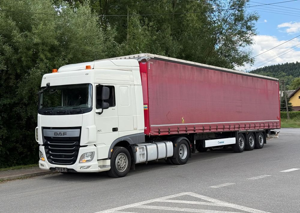 DAF * Zestaw * DAF 106 Euro 6 + Naczepa Krone * Bardzo Dobry Stan - Tractor unit, Curtainsider semi-trailer: picture 1 DAF * Zestaw * DAF 106 Euro 6 + Naczepa Krone * Bardzo Dobry Stan - Tractor unit, Curtainsider semi-trailer: picture 1