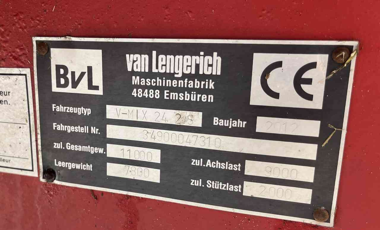 Forage mixer wagon BVL V-Mix 24-2S Voermengwagen voermachines: picture 7 Forage mixer wagon BVL V-Mix 24-2S Voermengwagen voermachines: picture 7