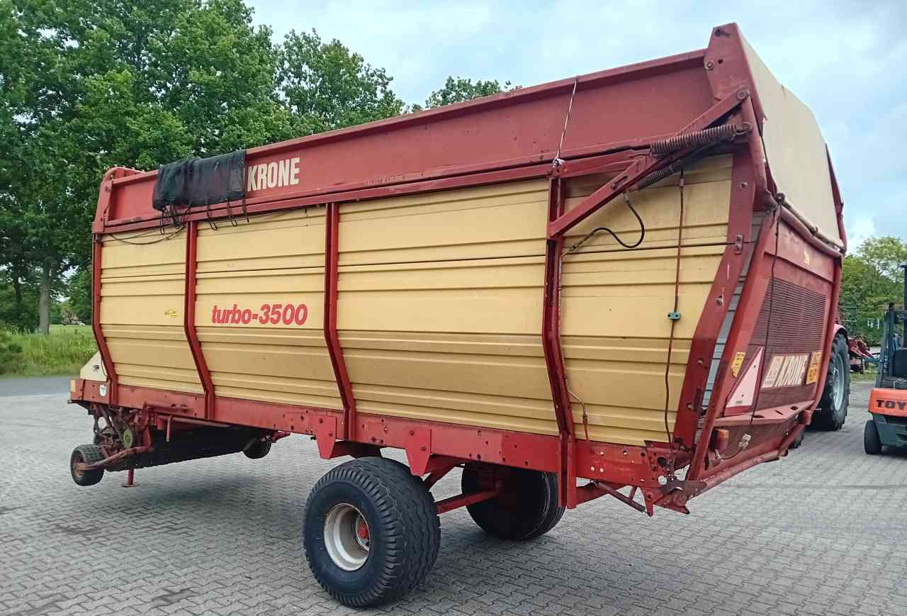 Krone Turbo 3500 enkelas - Self-loading wagon: picture 3 Krone Turbo 3500 enkelas - Self-loading wagon: picture 3