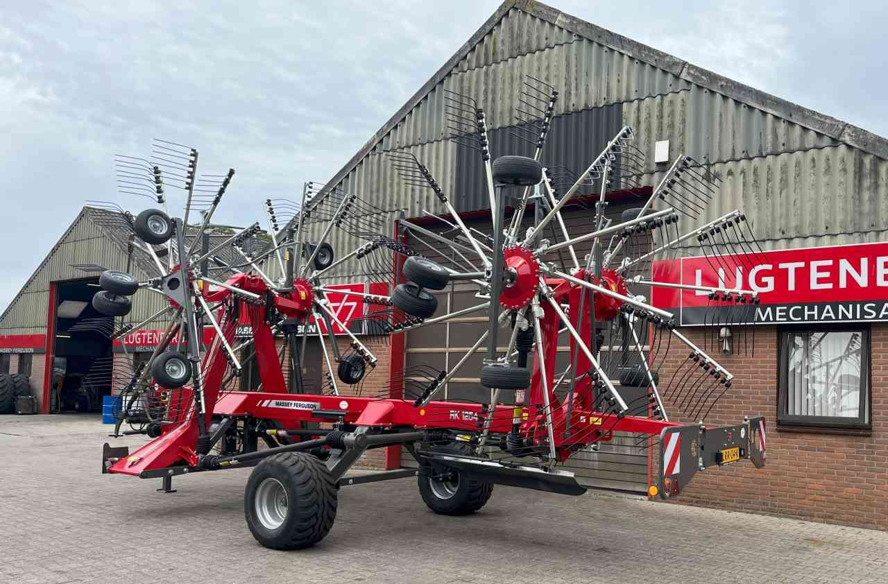 Massey Ferguson RK 1254 TRC-EC Hark 4-elements rake, rugger, zwiller Weidebouwmachines * verkocht/sold * - Tedder/ Rake: picture 3 Massey Ferguson RK 1254 TRC-EC Hark 4-elements rake, rugger, zwiller Weidebouwmachines * verkocht/sold * - Tedder/ Rake: picture 3