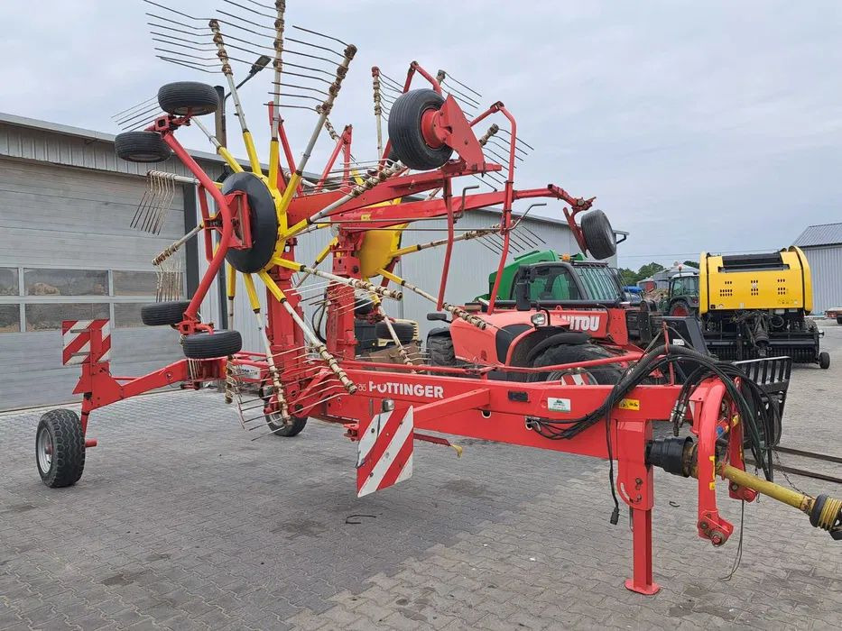 Zgrabiarka Pottinger EUROTOP 771A jak nowa 100% oryginał - Tedder/ Rake: picture 3 Zgrabiarka Pottinger EUROTOP 771A jak nowa 100% oryginał - Tedder/ Rake: picture 3