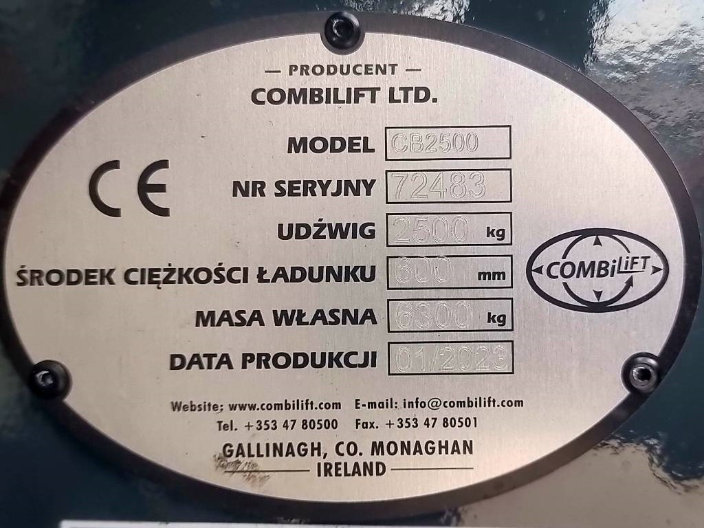 Leasing of Combilift CB 2500 LPG NEW 2023 - SALE !  Combilift CB 2500 LPG NEW 2023 - SALE !: picture 10