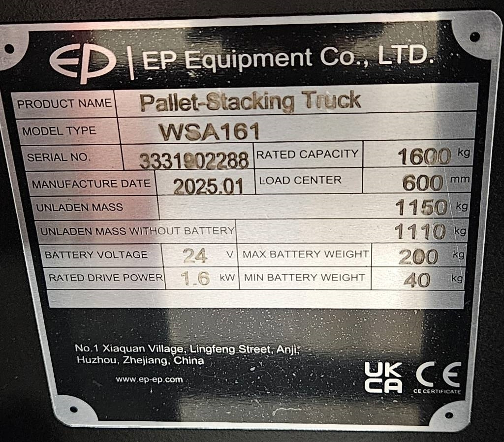 Reach truck EP WSA 161 Li-ION: picture 14