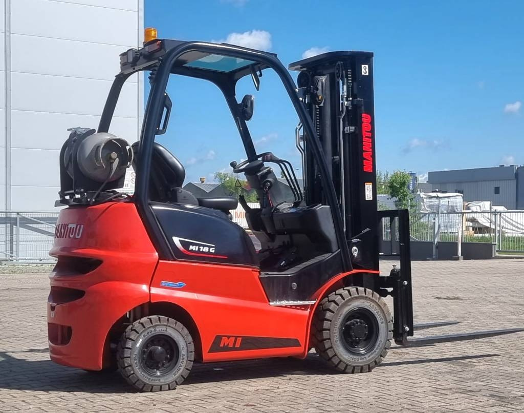 LPG forklift Manitou MI 18 G NEW TRIPLEX 4700mm: picture 9