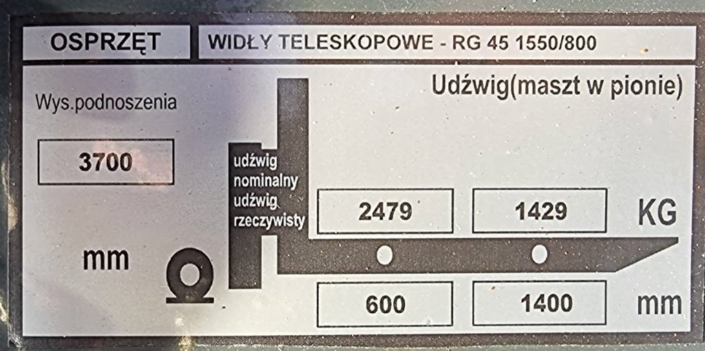 LPG forklift UniCarriers UG1D2A32LT: picture 9