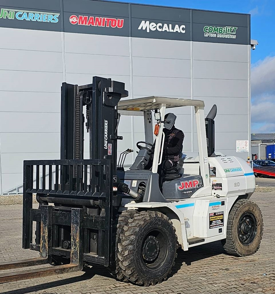 Diesel forklift UniCarriers ZX80 FD80-3 DUPLEX 3m: picture 12