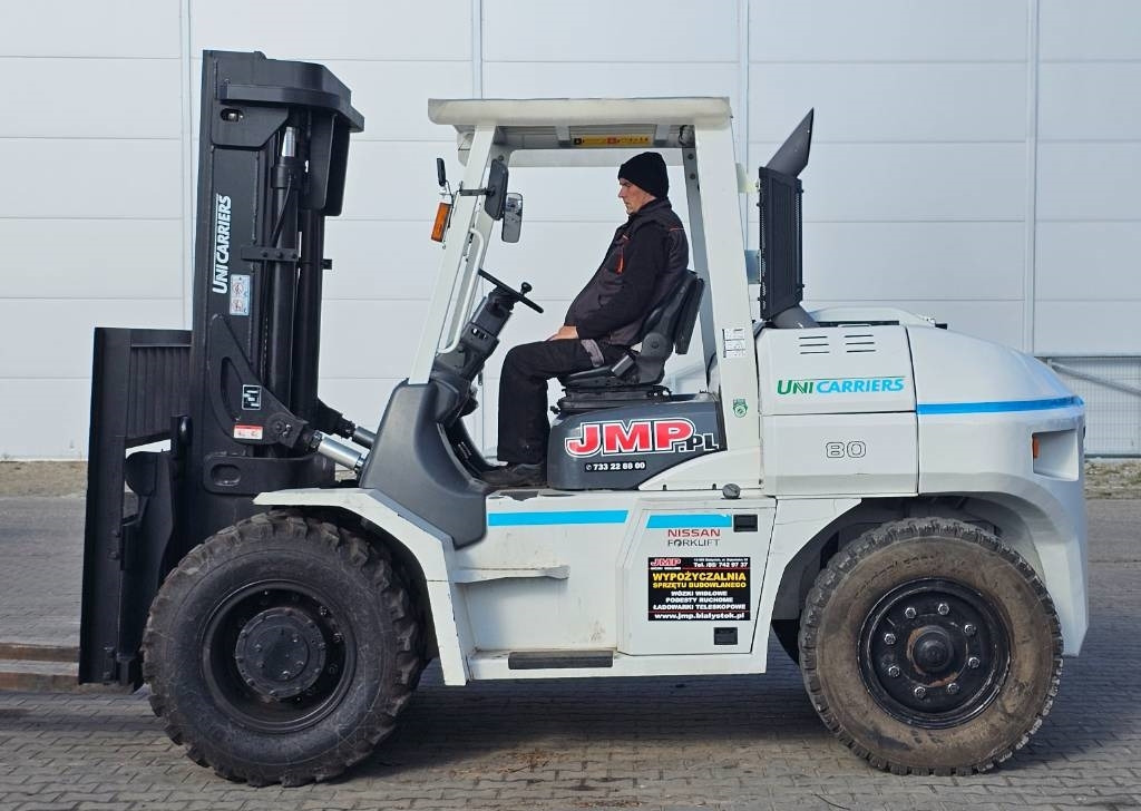 Diesel forklift UniCarriers ZX80 FD80-3 DUPLEX 3m: picture 6