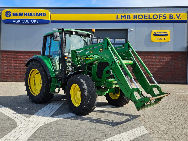 John Deere met 631 voorlader 6230 - Farm tractor: picture 1 John Deere met 631 voorlader 6230 - Farm tractor: picture 1