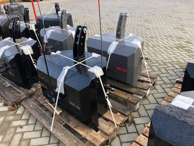 Counterweight for Agricultural machinery Bemu 950 KG Stalen gewicht: picture 15