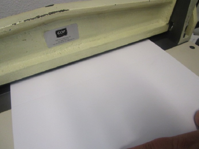 HAND RILL- & PERFORIERER MARINER 50 CM - Printing machinery: picture 4 HAND RILL- & PERFORIERER MARINER 50 CM - Printing machinery: picture 4