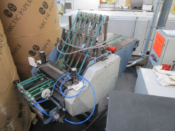 VERTIKALE STAPELAUSLAGE MBO SAP 46L - Folding machine: picture 2 VERTIKALE STAPELAUSLAGE MBO SAP 46L - Folding machine: picture 2