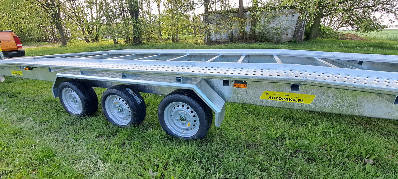 LAWETA Z NAJAZDAMI NA 2 AUTA 8,5x2M DMC 3500, 3 OSIE / CAR TRANSPORTER WITH RAMPS FOR 2 CARS 8.5x2M DMC 3500, 3 AXLES - Autotransporter trailer: picture 5 LAWETA Z NAJAZDAMI NA 2 AUTA 8,5x2M DMC 3500, 3 OSIE / CAR TRANSPORTER WITH RAMPS FOR 2 CARS 8.5x2M DMC 3500, 3 AXLES - Autotransporter trailer: picture 5