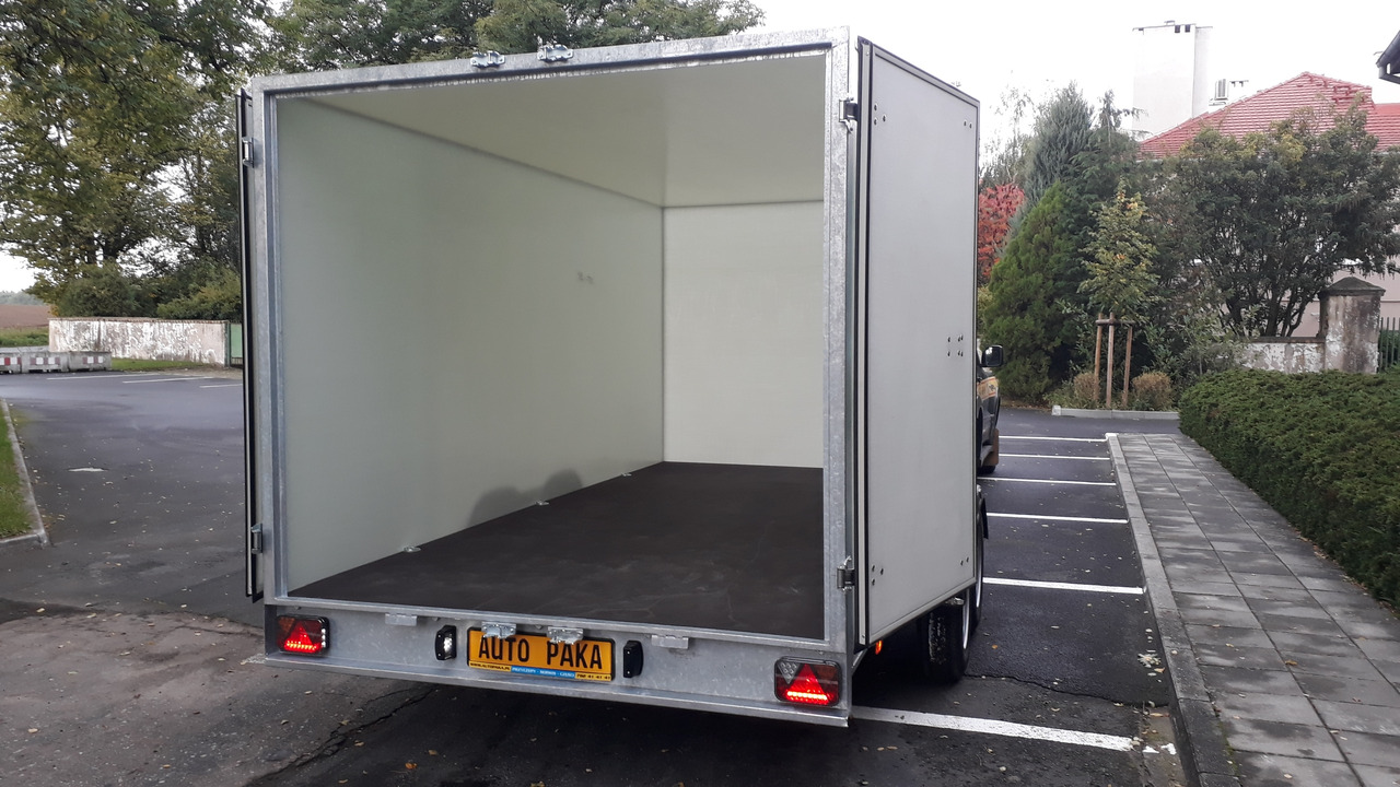 Closed box trailer PRZYCZEPA KONTENER CARGO PAKA FURGON BOX 400 x 200 / CARGO CONTAINER TRAILER VAN BOX 400 x 200: picture 8