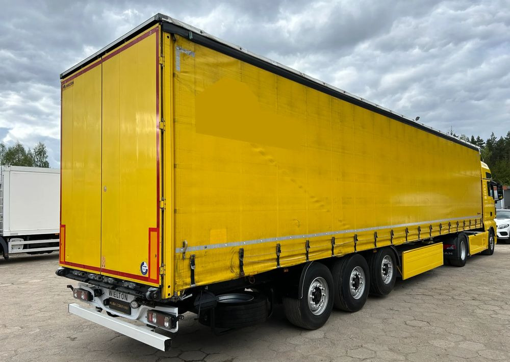 Wielton NS3K FIRANKA / STANDARD / OŚ PODNOSZONA / KOSZ PALETOWY / 2019 ROK !! - Curtainsider semi-trailer: picture 4 Wielton NS3K FIRANKA / STANDARD / OŚ PODNOSZONA / KOSZ PALETOWY / 2019 ROK !! - Curtainsider semi-trailer: picture 4
