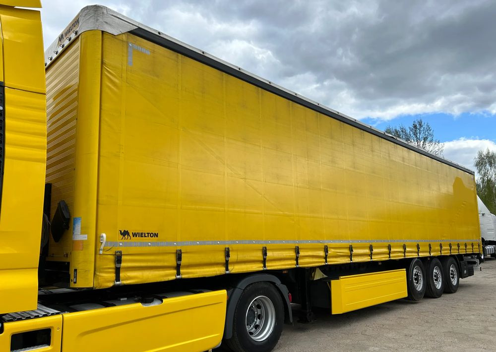 Wielton NS3K FIRANKA / STANDARD / OŚ PODNOSZONA / KOSZ PALETOWY / 2019 ROK !! - Curtainsider semi-trailer: picture 1 Wielton NS3K FIRANKA / STANDARD / OŚ PODNOSZONA / KOSZ PALETOWY / 2019 ROK !! - Curtainsider semi-trailer: picture 1