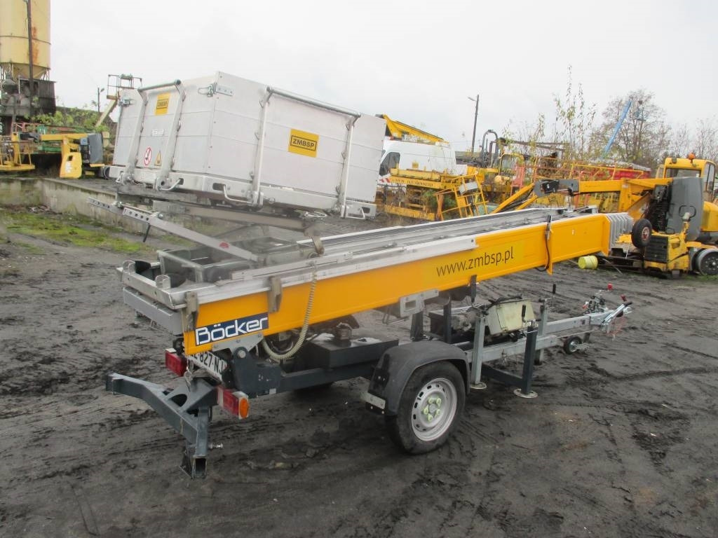 Böcker Junior HD21/0-6 - Trailer mounted boom lift: picture 2 Böcker Junior HD21/0-6 - Trailer mounted boom lift: picture 2