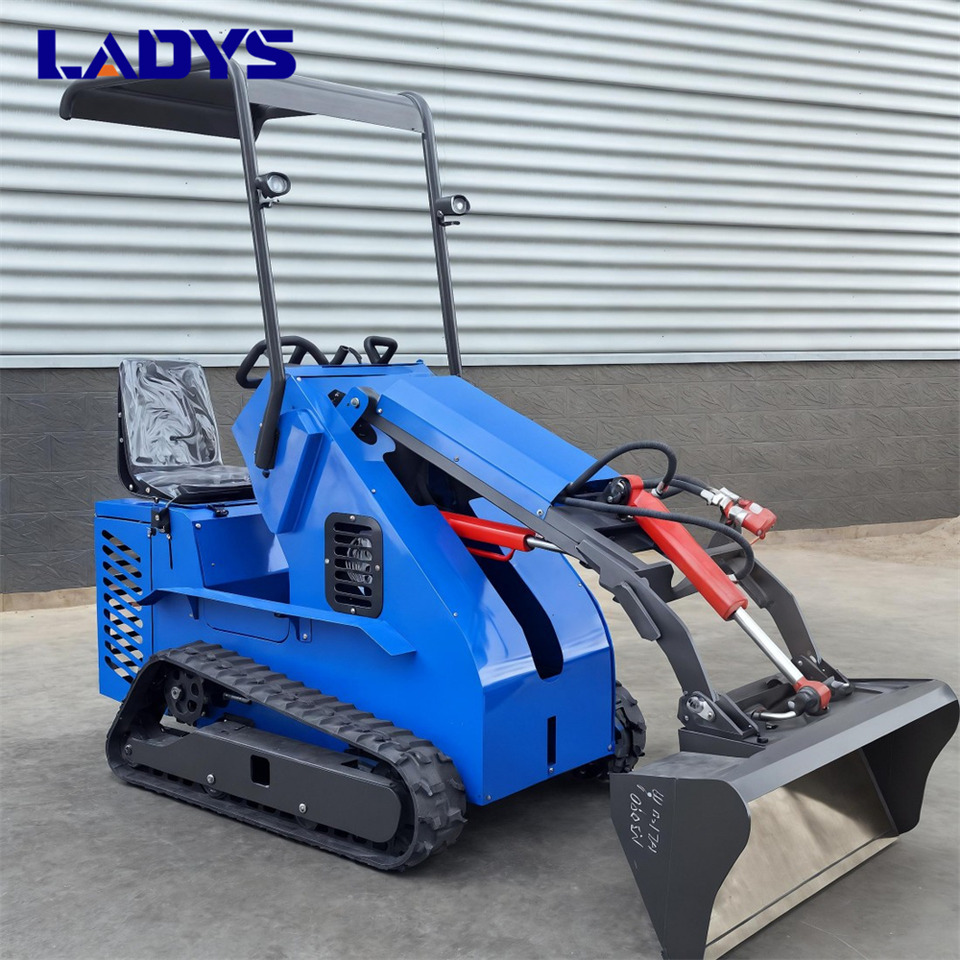 LADYS Free Shipping Mini Skid Steer Loader Compact Track Electric/Diesel Chinese Mini Skid Steer Loader For Sale With Mini Skid Steer Attachments 4 In 1 Bucket - Skid steer loader: picture 5 LADYS Free Shipping Mini Skid Steer Loader Compact Track Electric/Diesel Chinese Mini Skid Steer Loader For Sale With Mini Skid Steer Attachments 4 In 1 Bucket - Skid steer loader: picture 5