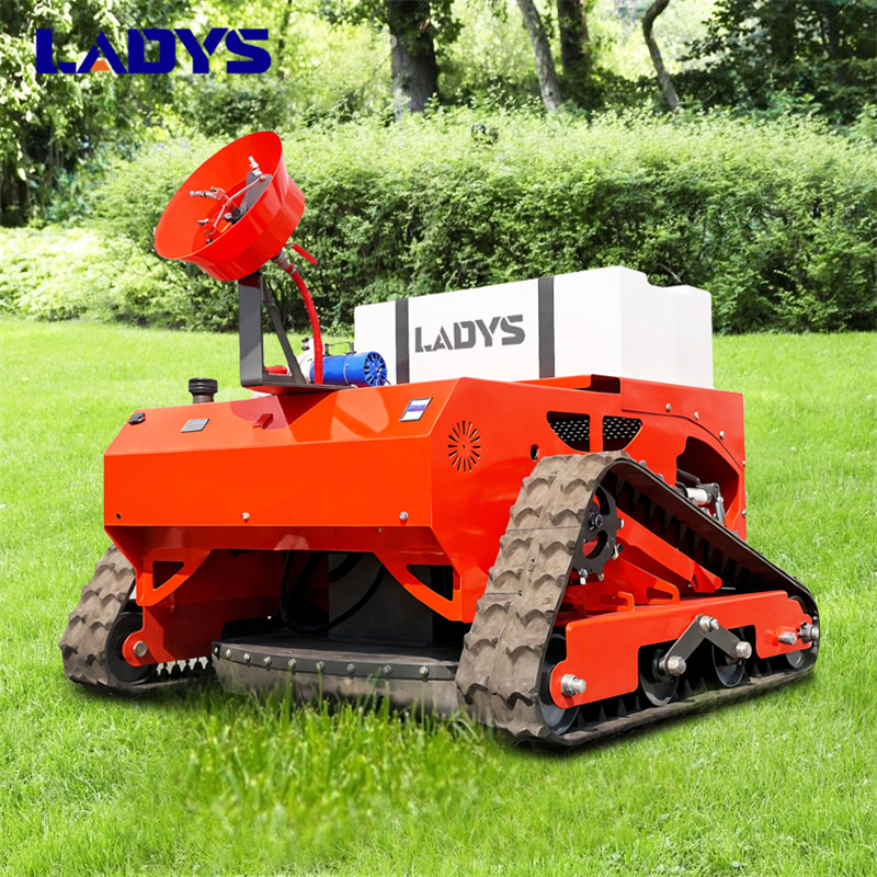 LADYS LD1000 Electric Remote Control Multi-Function Lawn Mower All-Terrain Agricultural Sprayers Pesticide Spraying Mower Gas Gasoline Track Crawler Lawn Mower - Garden mower: picture 4 LADYS LD1000 Electric Remote Control Multi-Function Lawn Mower All-Terrain Agricultural Sprayers Pesticide Spraying Mower Gas Gasoline Track Crawler Lawn Mower - Garden mower: picture 4