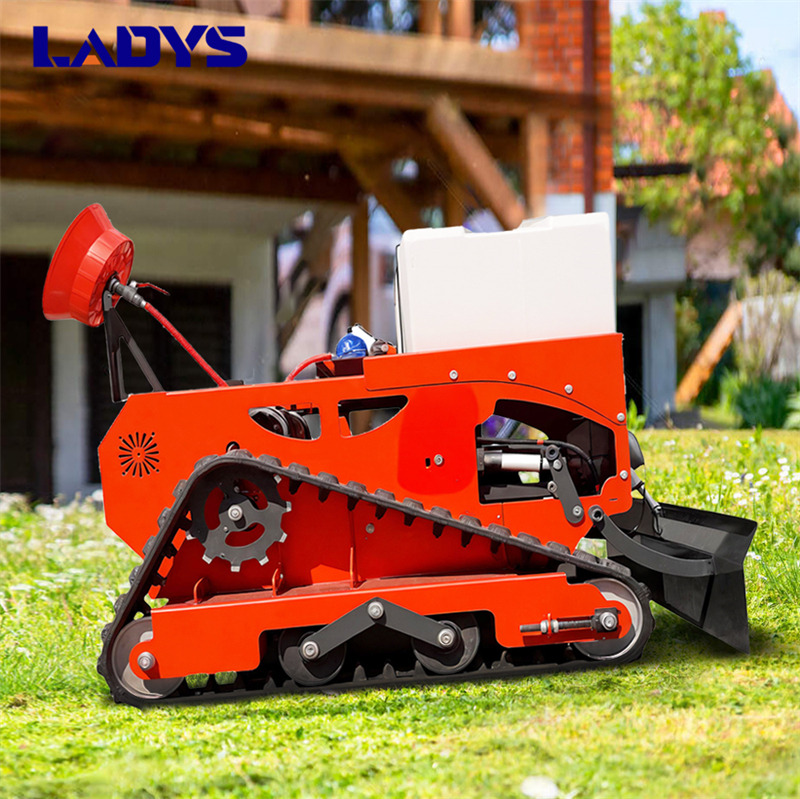 LADYS LD1000 Electric Remote Control Multi-Function Lawn Mower All-Terrain Agricultural Sprayers Pesticide Spraying Mower Gas Gasoline Track Crawler Lawn Mower - Garden mower: picture 2 LADYS LD1000 Electric Remote Control Multi-Function Lawn Mower All-Terrain Agricultural Sprayers Pesticide Spraying Mower Gas Gasoline Track Crawler Lawn Mower - Garden mower: picture 2