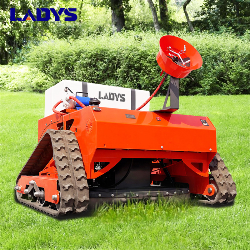 Leasing of LADYS LD1000 Electric Remote Control Multi-Function Lawn Mower All-Terrain Agricultural Sprayers Pesticide Spraying Mower Gas Gasoline Track Crawler Lawn Mower LADYS LD1000 Electric Remote Control Multi-Function Lawn Mower All-Terrain Agricultural Sprayers Pesticide Spraying Mower Gas Gasoline Track Crawler Lawn Mower: picture 8