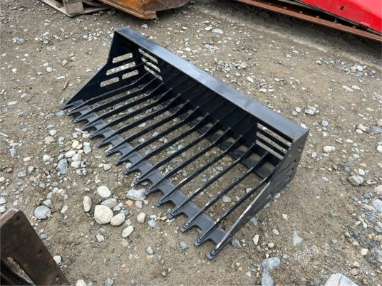 Godet râteau pour minichargeur - Bucket: picture 2 Godet râteau pour minichargeur - Bucket: picture 2