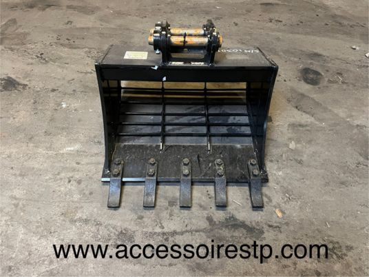 Godet squelette pour 1T à 2T5 - axe 30 mm - Sorting bucket for Construction machinery: picture 1 Godet squelette pour 1T à 2T5 - axe 30 mm - Sorting bucket for Construction machinery: picture 1