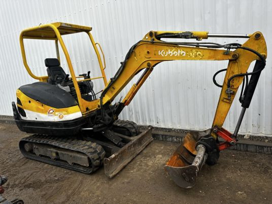 Kubota KX61-3 Canopy - Mini excavator: picture 1 Kubota KX61-3 Canopy - Mini excavator: picture 1