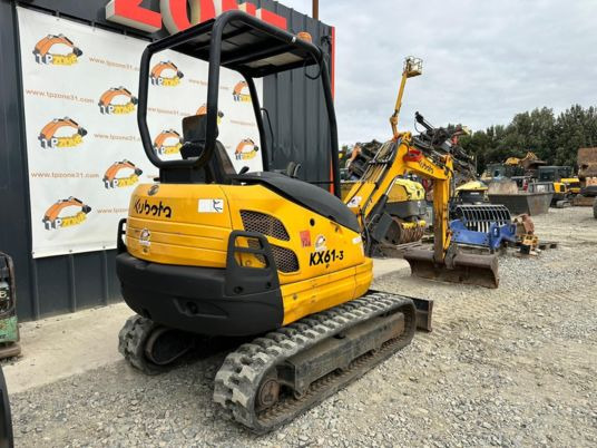 Kubota KX61-3 à 18500 € HT - Mini excavator: picture 3 Kubota KX61-3 à 18500 € HT - Mini excavator: picture 3