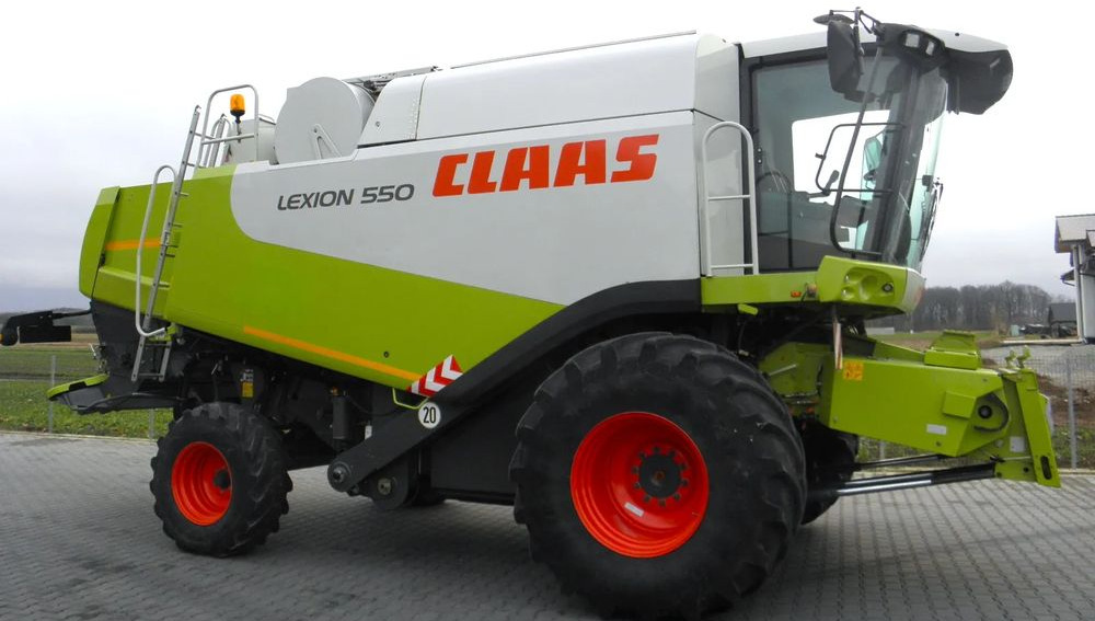 Claas Lexion 550 heder 7,5 Vario, Najbogatsza Wersja, Nie Malowany, Stan Bardzo Dobry - Combine harvester: picture 2 Claas Lexion 550 heder 7,5 Vario, Najbogatsza Wersja, Nie Malowany, Stan Bardzo Dobry - Combine harvester: picture 2