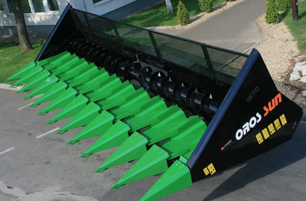 Oros SUN 1276 12 rzędowy, Nowe przystawki do Zbioru Słonecznika - Sunflower header: picture 2 Oros SUN 1276 12 rzędowy, Nowe przystawki do Zbioru Słonecznika - Sunflower header: picture 2